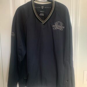 Nike Men's Navy V-Neck Sweater